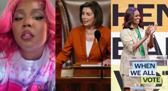 Nancy Pelosi, Michelle Obama, & Lizzo Speak Out Following The Overturn Of Roe v. Wade