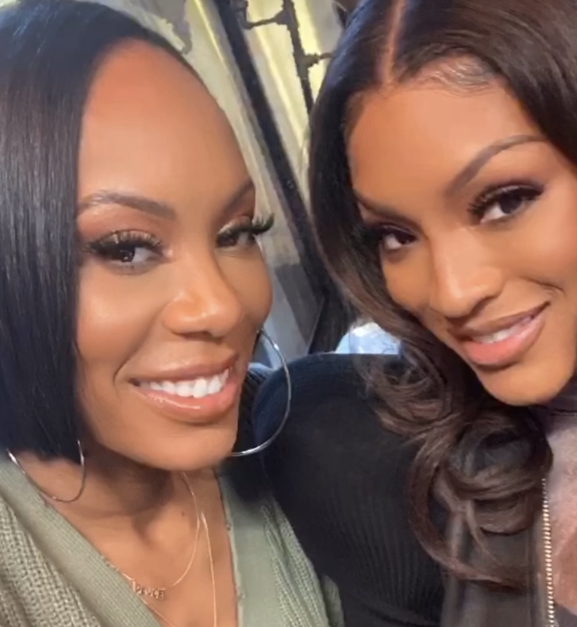 Drew Sidora calls out her RHOA co-star Sanya Richards-Ross after she says they weren't friends but friendly prior to shooting.