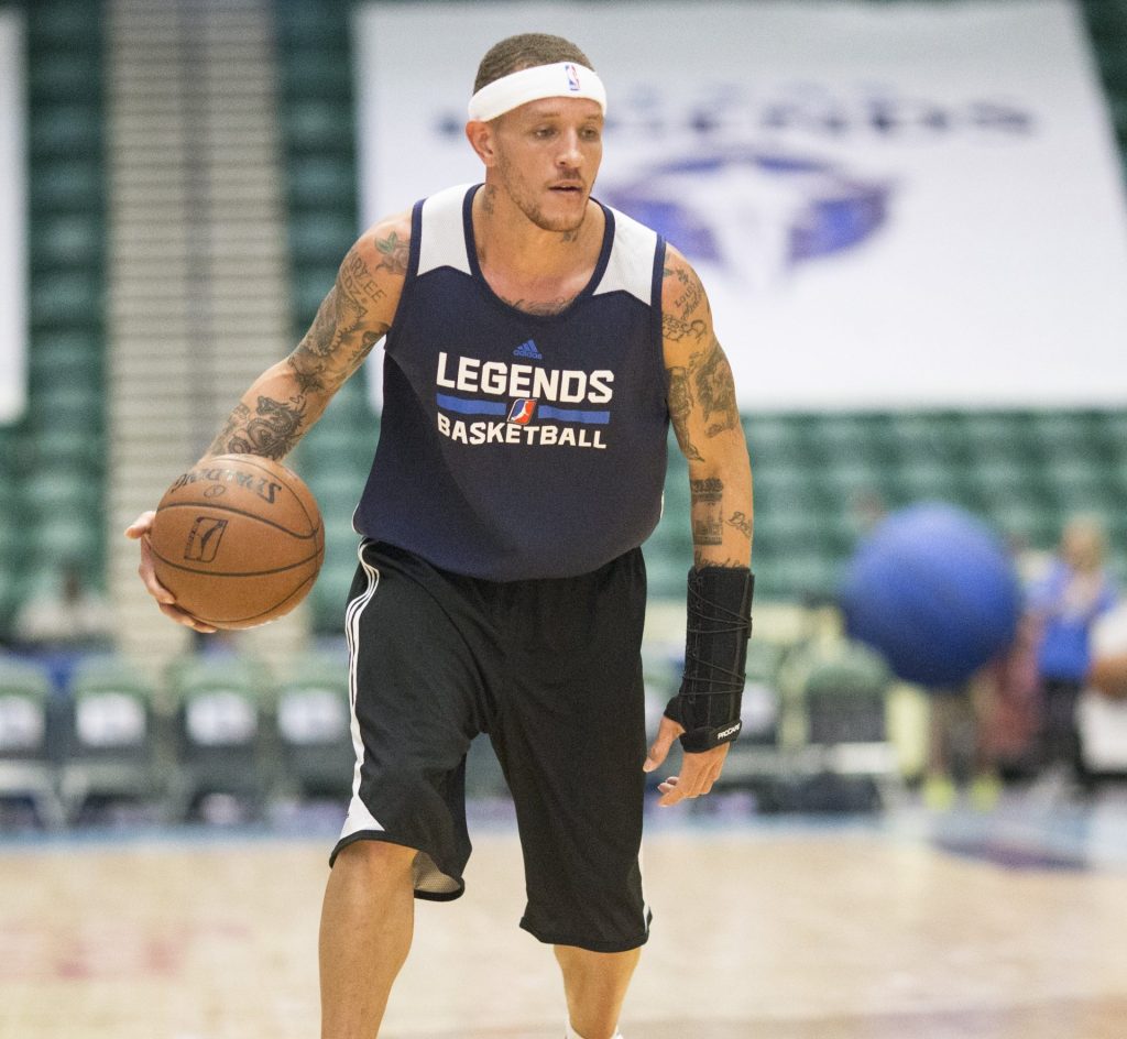 Delonte West sat down to talk to a fan and he shared about his struggles with mental health and said he sometimes forgets he's been playing football