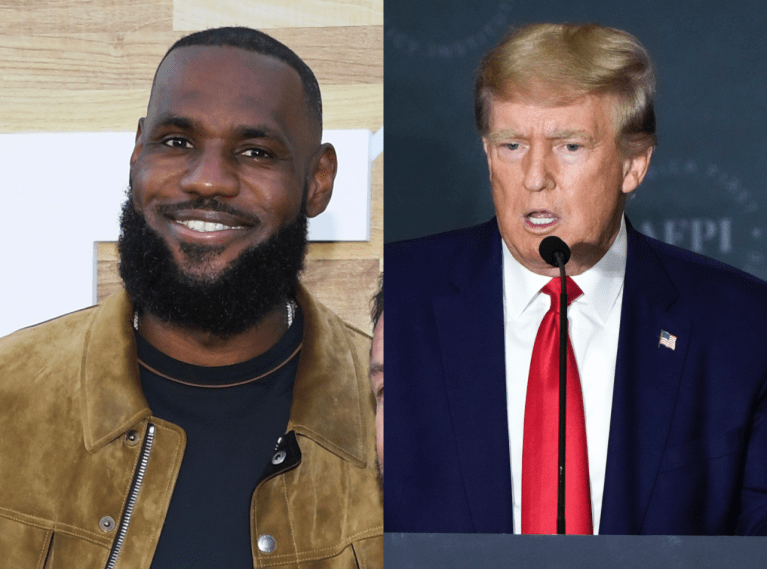 LeBron James, Donald Trump