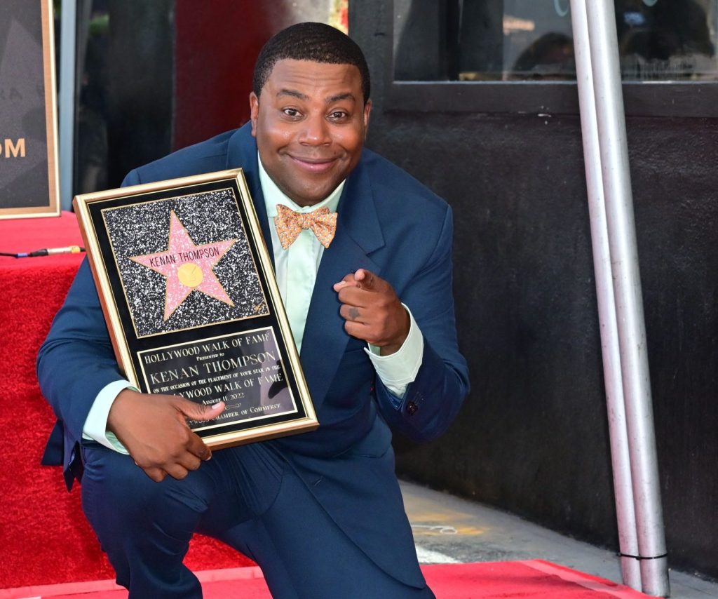 Kenan Thompson received his star on the Hollywood Walk of Fame as he celebrated years of success in the entertainment industry.