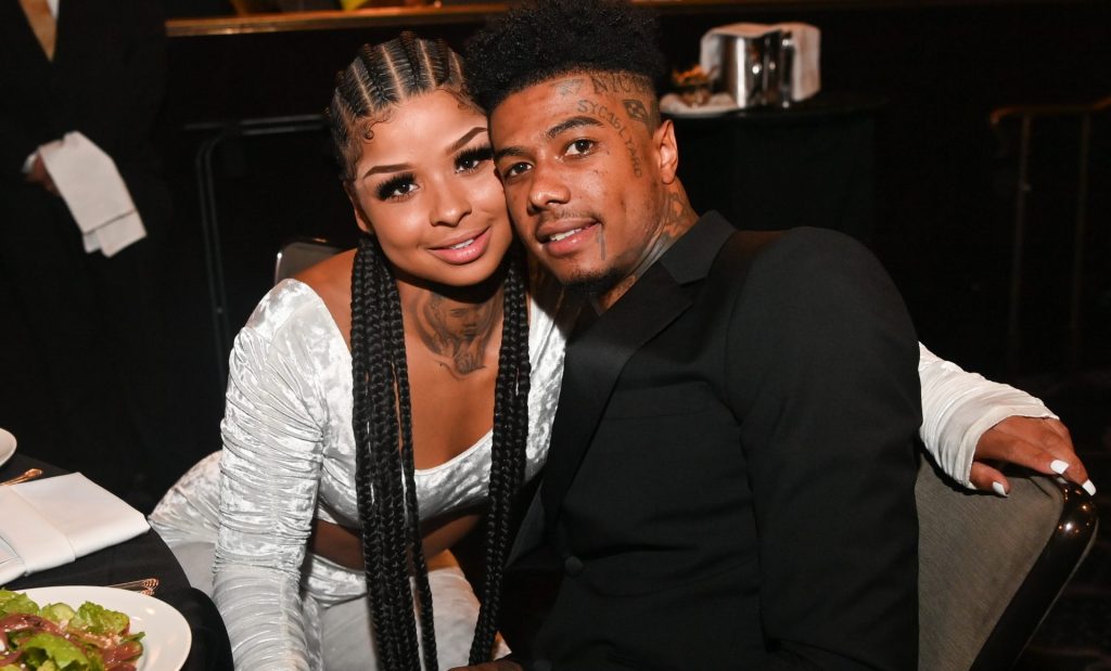 Chrisean Rock was taken into police custody after she and Blueface were seen engaging in another altercation.