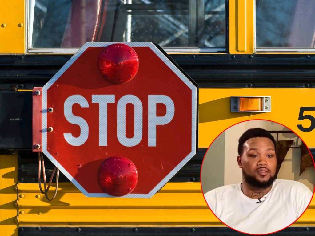 Delvantae King issued an apology after viral video shows him threatening a bus of children after his daughter is bullied.