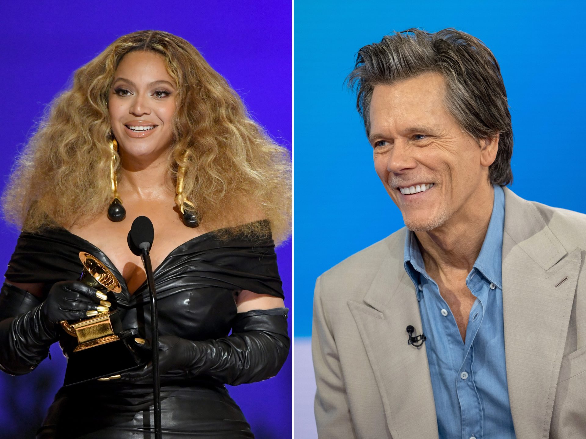 Kevin Bacon shares a video of him doing a cover to Beyoncé's hit single "Heated," from her new album, which dropped last month.