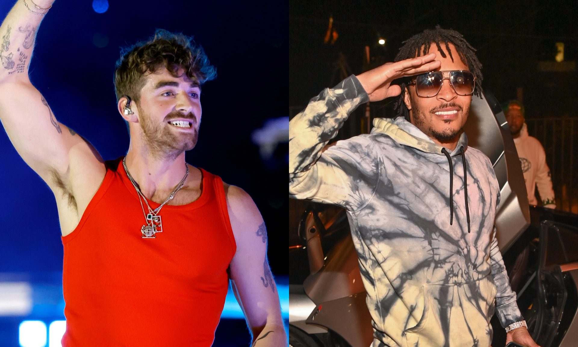 Chainsmokers’ Drew Taggart Claims T.I. Punched Him In The Face Over A Kiss On The Cheek, Says T.I. Is “In The Right” 