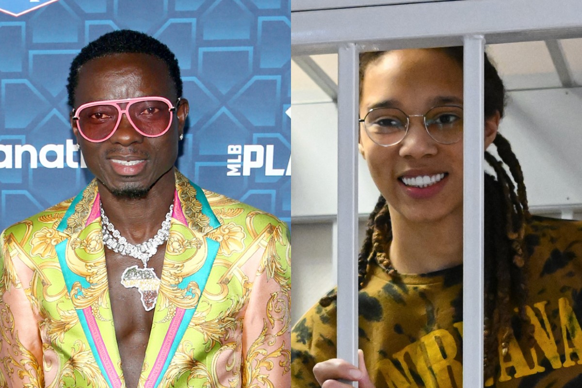Michael Blackson Jokes About Getting Intimate With Brittney Griner After Her Prison Sentence