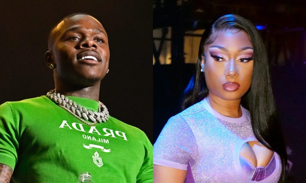 2022 Beale Street Music Festival MEMPHIS, TENNESSEE - APRIL 29: DaBaby performs during Beale Street Music Festival at Liberty Park on April 29, 2022 in Memphis, Tennessee. (Photo by Astrida Valigorsky/Getty Images) 2022 iHeartRadio Music Festival - Night 2 - Backstage LAS VEGAS, NEVADA - SEPTEMBER 24: (FOR EDITORIAL USE ONLY) Megan Thee Stallion attends the 2022 iHeartRadio Music Festival at T-Mobile Arena on September 24, 2022 in Las Vegas, Nevada. (Photo by Jeff Kravitz/Getty Images for iHeartRadio)