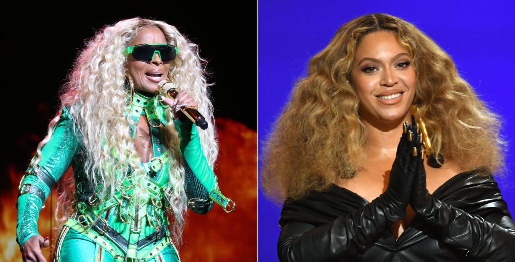 Mary J. Blige and Beyoncé are leading the nominations for the 2022 Soul Train Awards which takes place on November 27th.