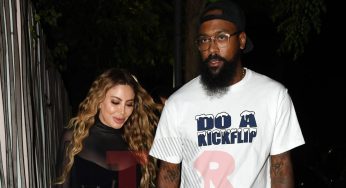EXCLUSIVE: Larsa Pippen And Rumored Bae Marcus Jordan Step Out To Miami Restaurant 