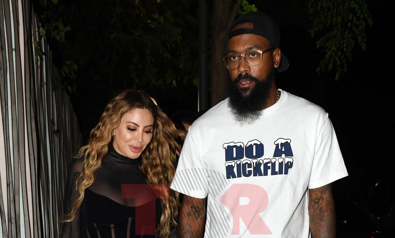 EXCLUSIVE: Larsa Pippen And Rumored Bae Marcus Jordan Step Out To Miami Restaurant 