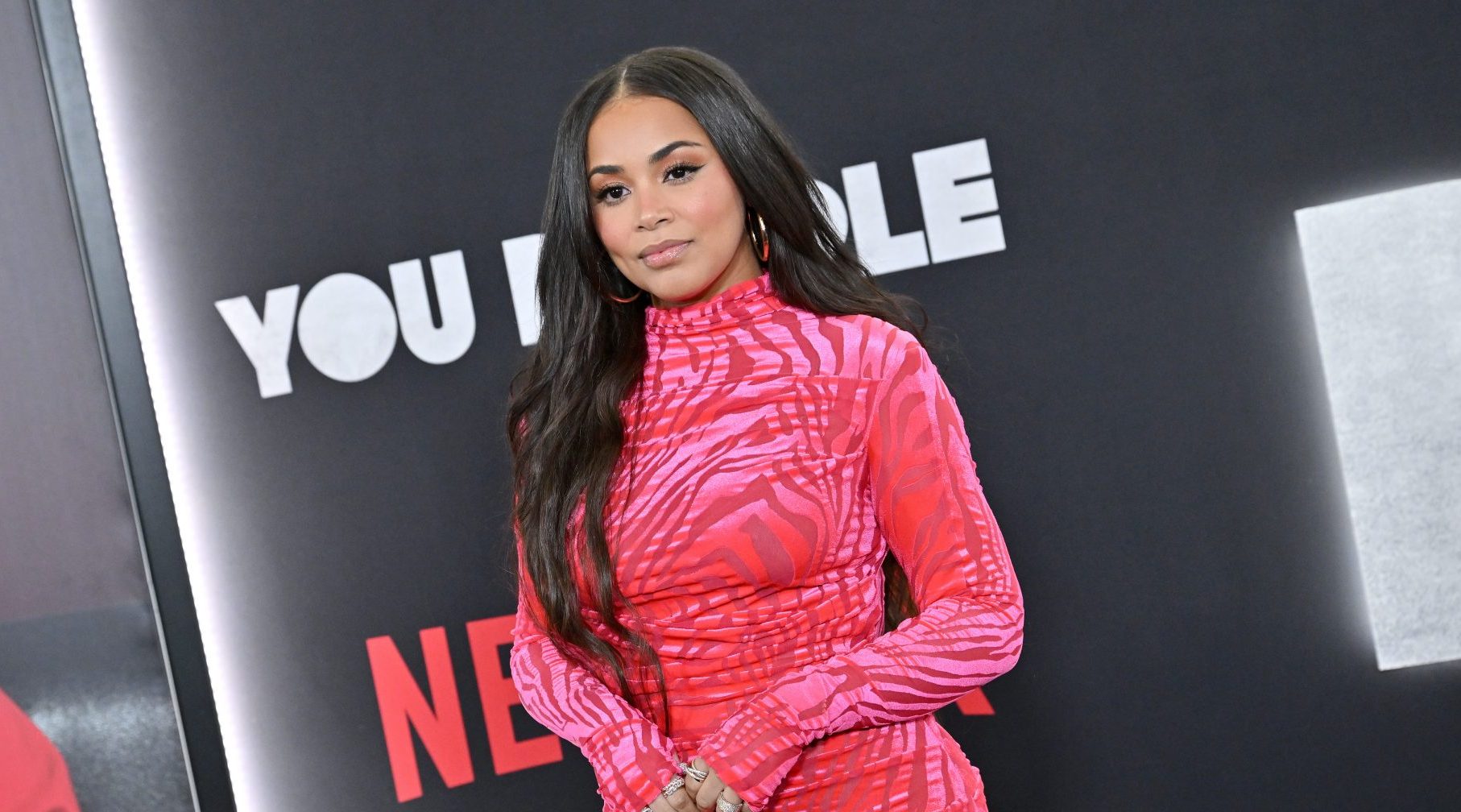 Back To WERK: Lauren London Stuns In Velvety Pink For ‘You People’ Premiere, Fans Rejoice Over Her Return To Acting