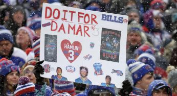 Damar Hamlin Honored At Rematch Between Buffalo Bills & Cincinnati Bengals: ‘We’re So Glad You’re Here’