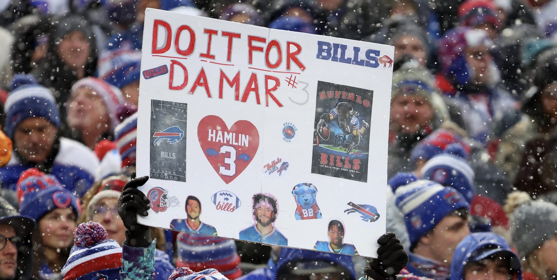 Damar Hamlin Honored At Rematch Between Buffalo Bills & Cincinnati Bengals: ‘We’re So Glad You’re Here’