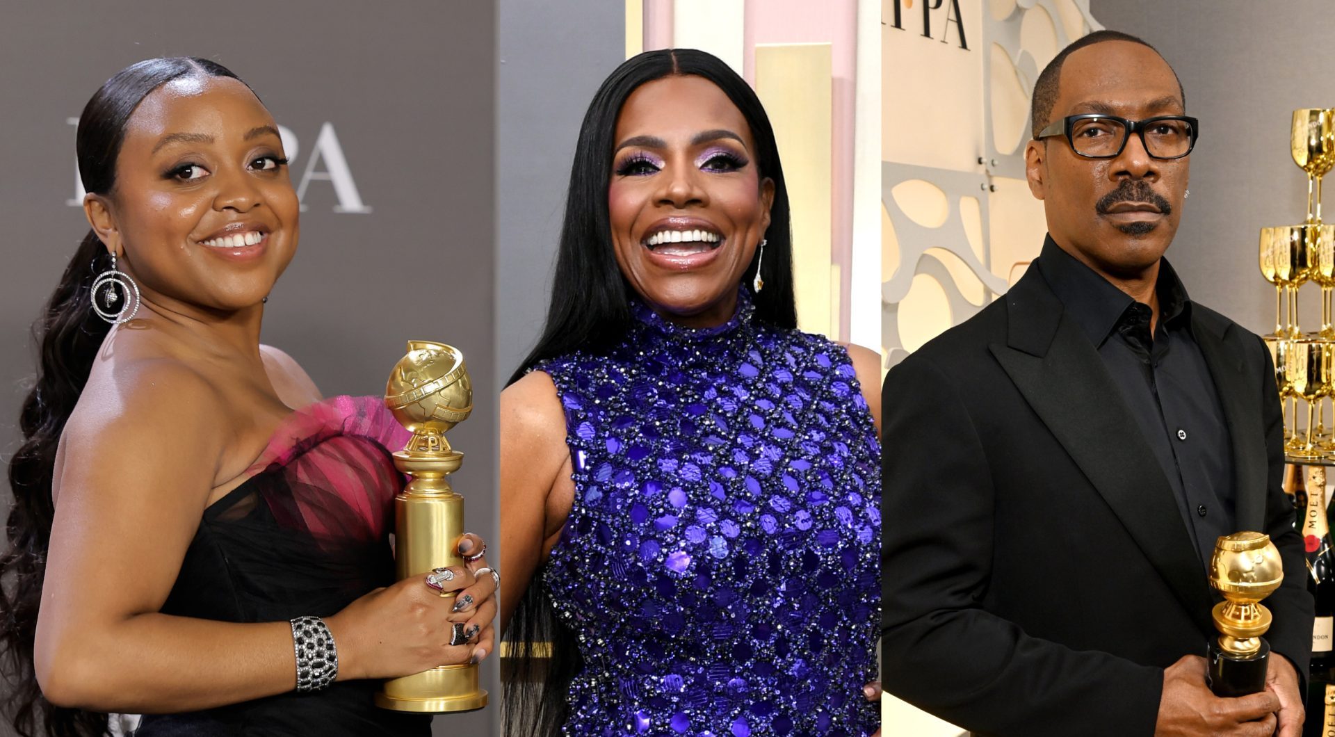 How Black Entertainers Made The 2023 Golden Globes Trend
