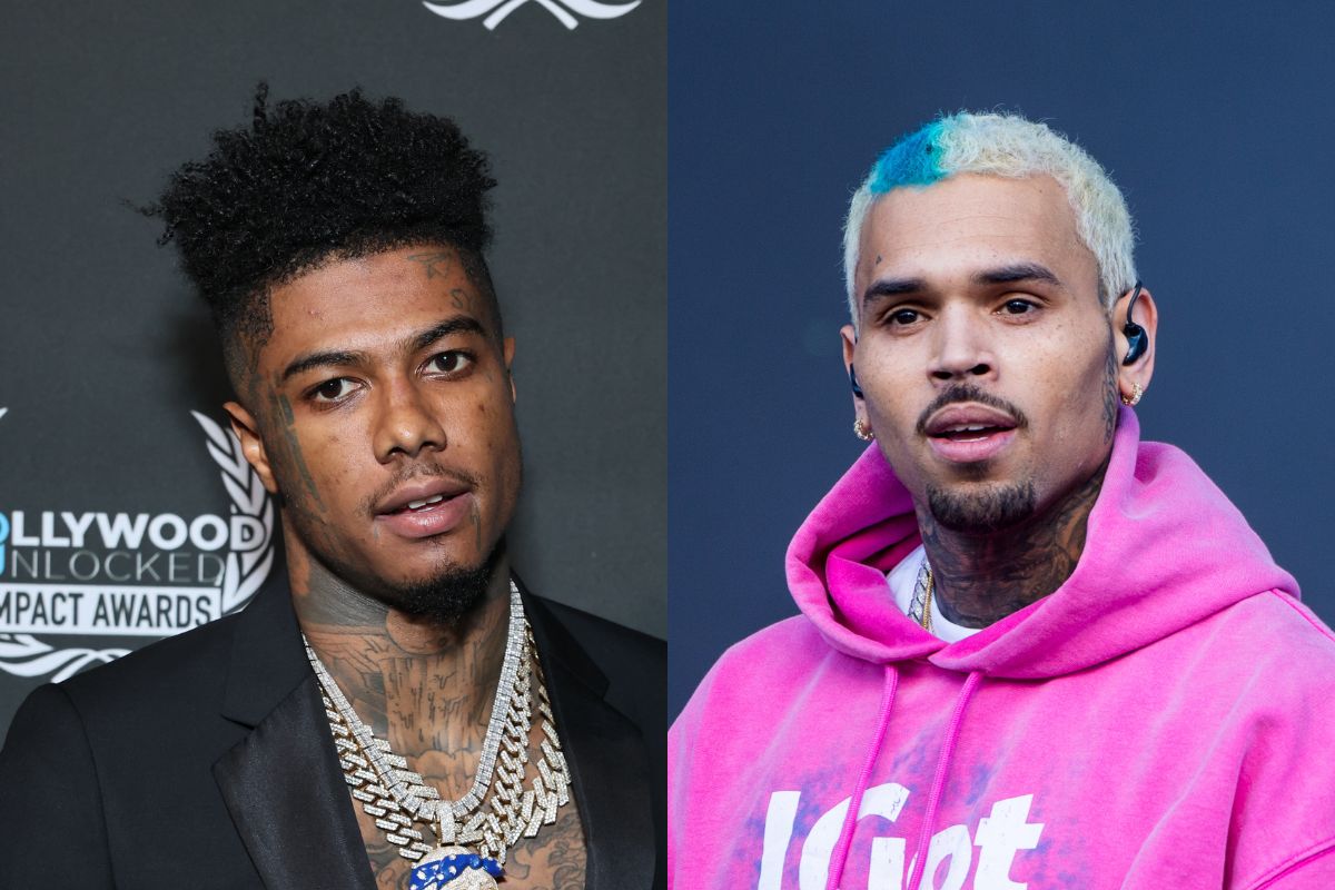 Blueface Responds To Chris Brown— 'You Beat The Wrong B***h'