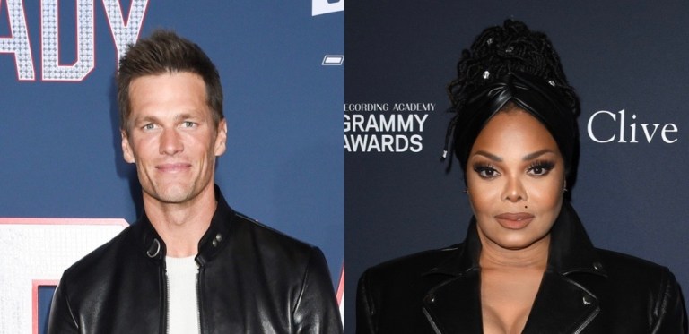 Tom Brady and Janet Jackson