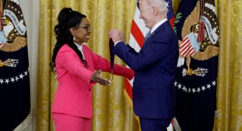 We Love To See It! Gladys Knight Honored By President Joe Biden With National Medal Of Arts