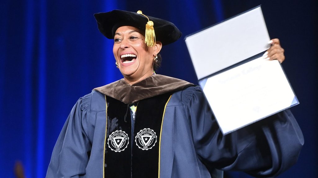 Tracee Ellis Ross Awarded Honorary PhD From Spelman College: 'I Became A Spelmanite!'