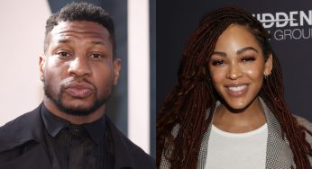 VIDEO: Jonathan Majors Joined By Meagan Good At Court Hearing For Domestic Violence