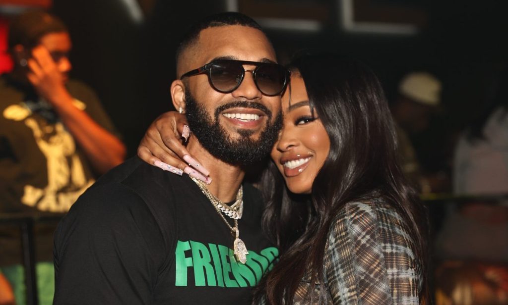 And My Man! Miracle Watts Pens Sweet Message For Tyler Lepley On Their Third Anniversary As A Couple