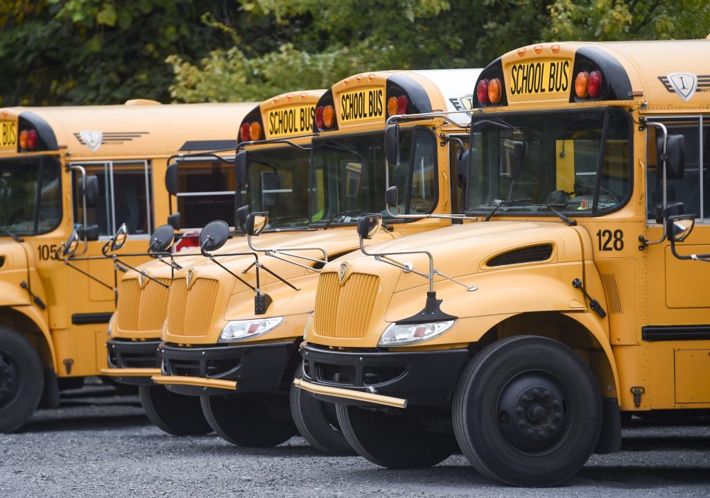 No Deaths In Head-On Crash Between School Bus & Tow Truck