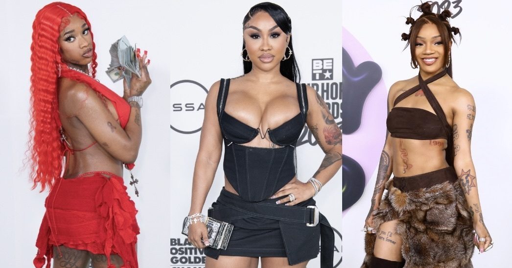 Fashion Killaz Sexyy Red Ari Fletcher Glorilla And Others Slayed With Their 2023 Bet Hip Hop 