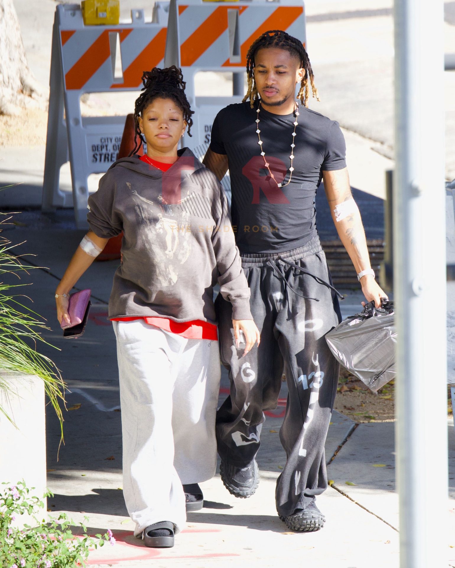 Is She Giving Bump? Halle Bailey Spotted In Recent Outing With Boyfriend DDG (Photos)