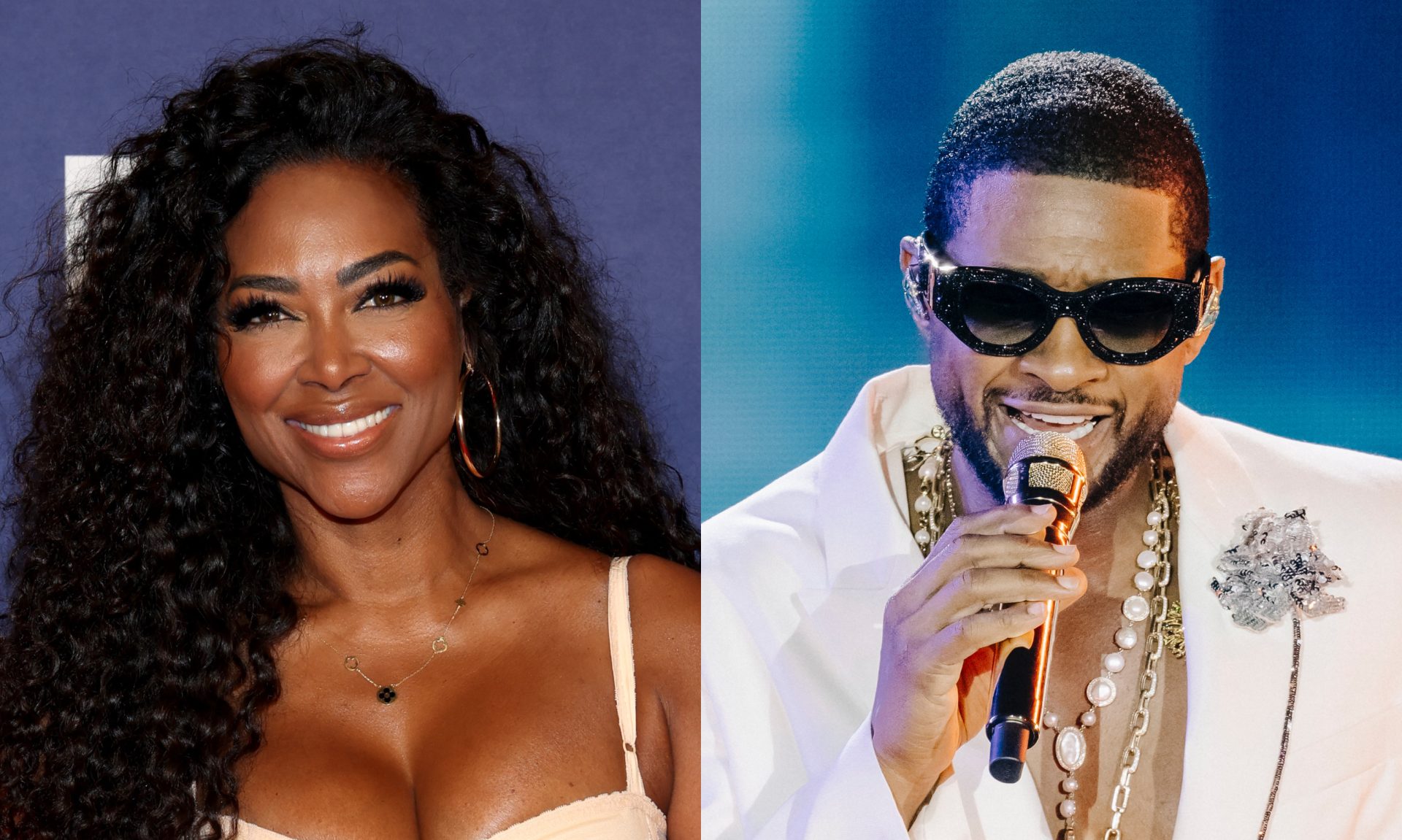 Kenya Moore Says Usher ‘Snatched’ Her ‘Soul’ During His Show