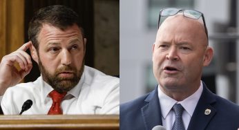 Standing On Business? Viral Video Shows Rep. Senator Markwayne Mullin Challenging Senate Floor Witness To A Tussle
