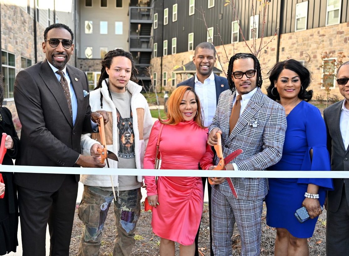 T.I. & Tiny Host Ceremony For First Affordable Housing Complex