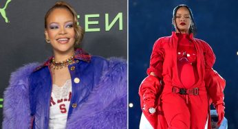 Rihanna Says She Didn’t Plan Pregnancy Reveal At The Super Bowl: “My Jumper Couldn’t Zip Up”