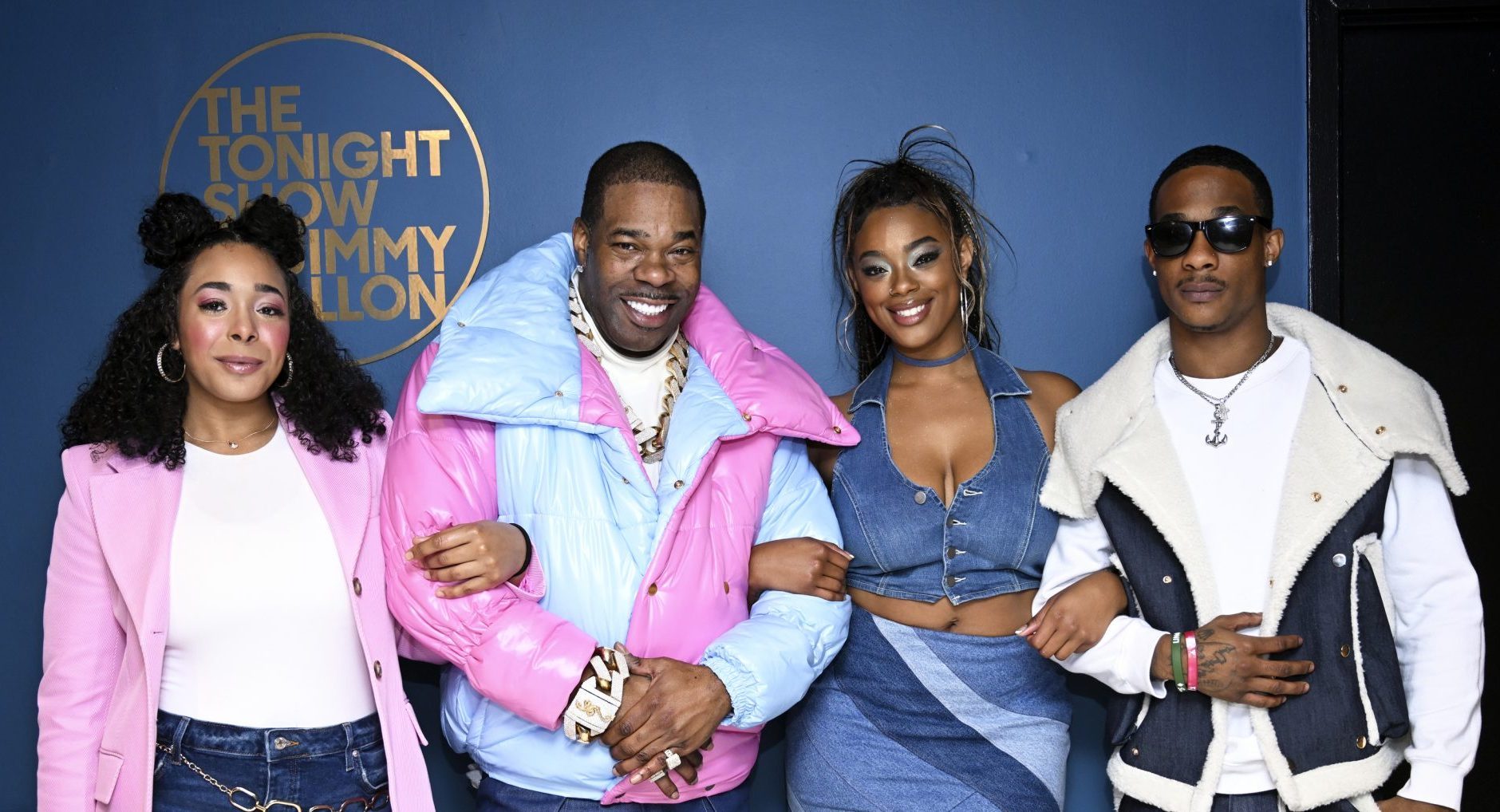 Buster Rapper Busta Rhymes Performs Alongside Three Of His Children (Video)