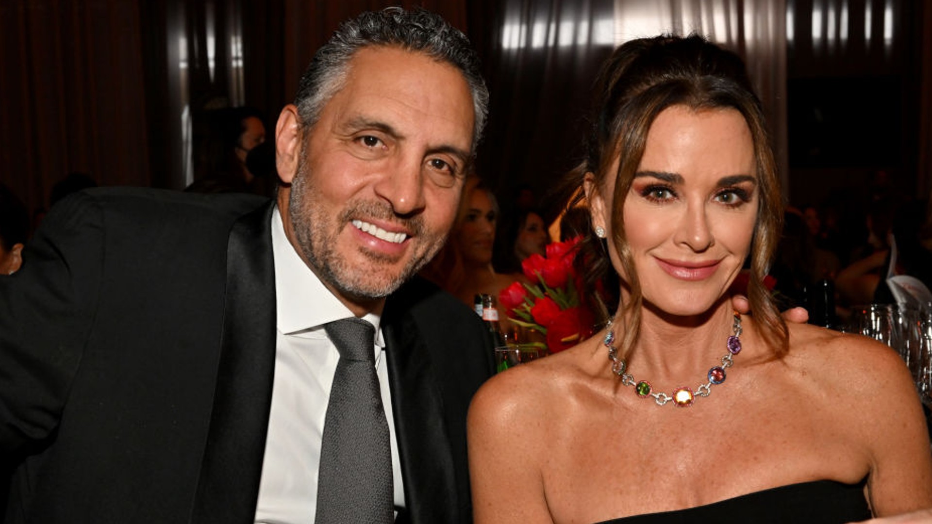 Kyle Richards Joins Mauricio Umansky In Aspen After His Shirtless Partying With Anitta