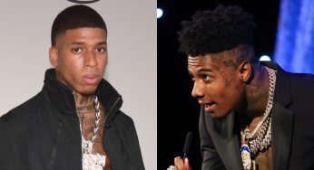 NLE Choppa Steps In After Blueface And Marissa Da’Nae Exchange Heated Words 