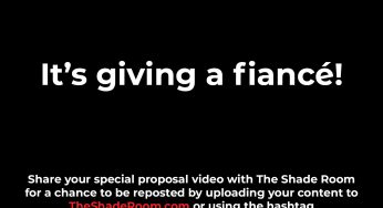 #TSRProposals: It’s Giving A Fiancé! Submit Your Special Proposal Video Here!