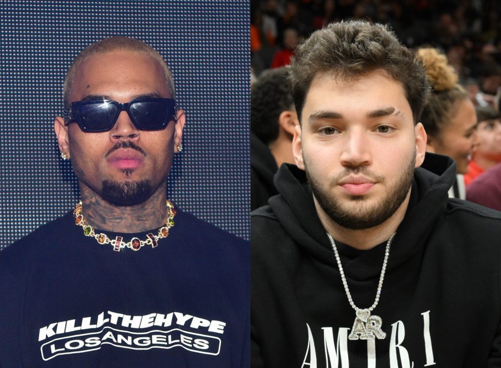 Chris Brown and Adin Ross stream is going viral