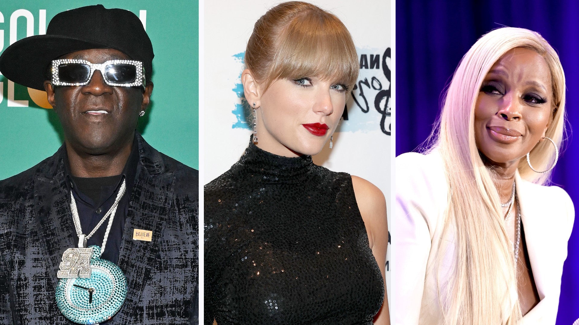 King Of Swiftie- Flavor Flav Compares Taylor Swift's Music To Mary J. Blige