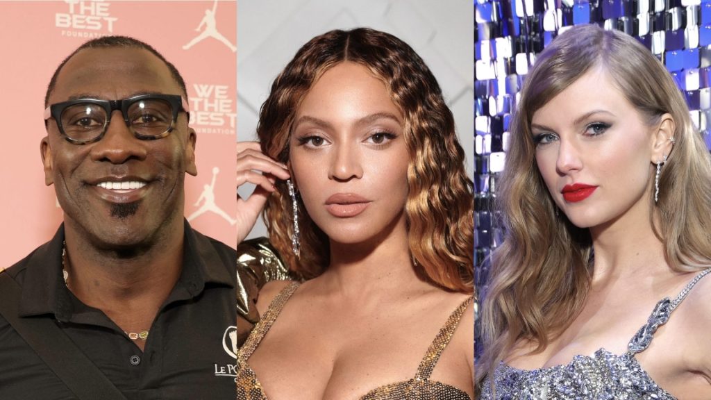 Oop! Social Media Weighs In After Shannon Sharpe Compares Beyoncé To Taylor Swift (Video)