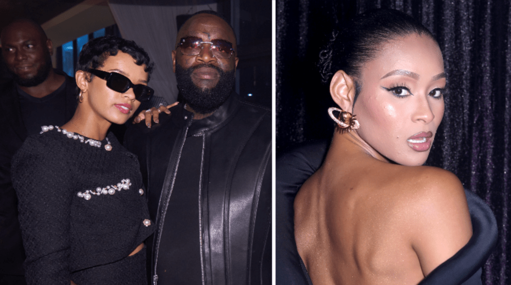 Rick Ross' Girlfriend Cristina Mackey Throws Shade at Ex Pretty Vee in Response To Claims She Previously Dated Him