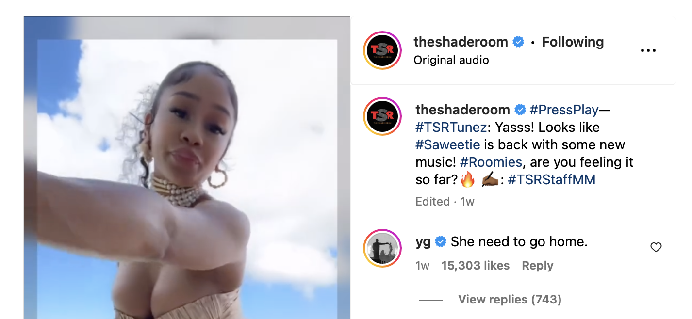 YG & Saweetie Have Ended Their Relationship (Exclusive Details)