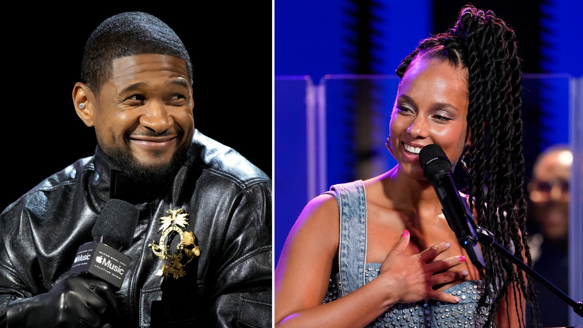 Usher May Be Joined By Alicia Keys At Super Bowl Halftime Show