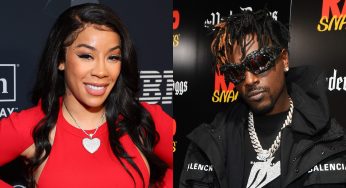 Oop! Keyshia Cole Seemingly Reacts To Antonio Brown’s Flirty Comment