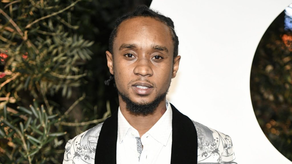 WEST HOLLYWOOD, CALIFORNIA - DECEMBER 05: Slim Jxmmi arrives at the 2019 GQ Men Of The Year event at The West Hollywood Edition on December 05, 2019 in West Hollywood, California.