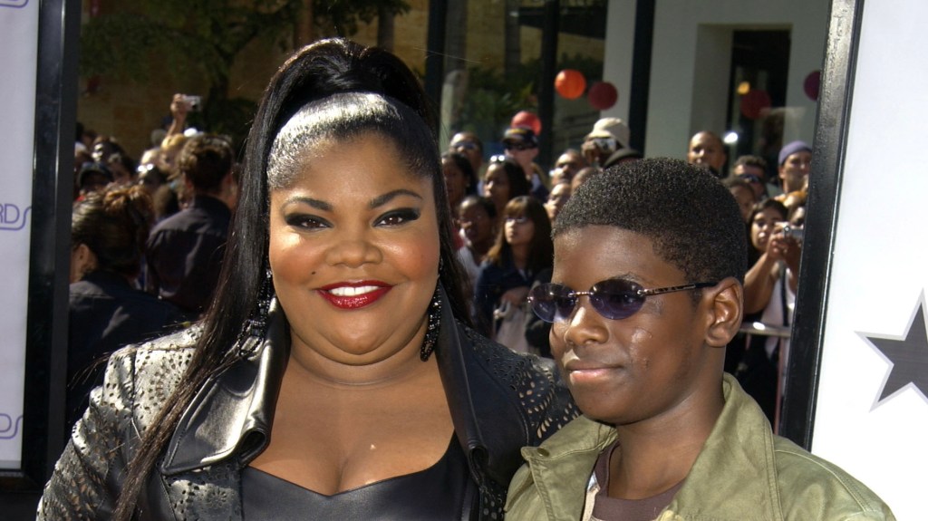 Mo'Nique and son Shalon during The 3rd Annual BET Awards - Arrivals at The Kodak Theater in Hollywood, California, United States.