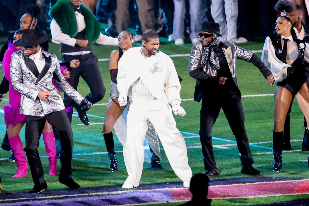 Usher Superbowl Halftime Performance Re-Cap Marriage License Jenn Goicoechea