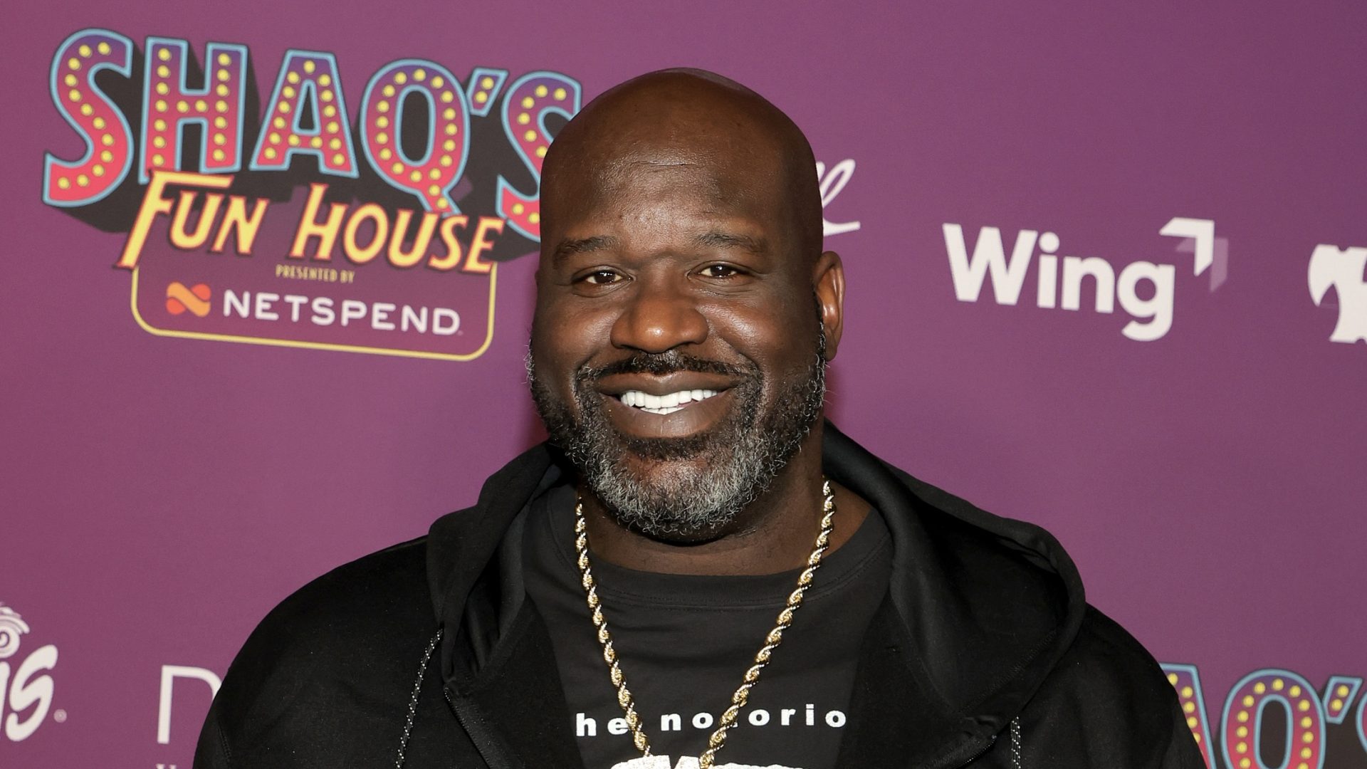 SCOTTSDALE, ARIZONA - FEBRUARY 10: Shaquille O'Neal attends Shaq's Fun House Big Game Weekend at Talking Stick Resort on February 10, 2023 in Scottsdale, Arizona.