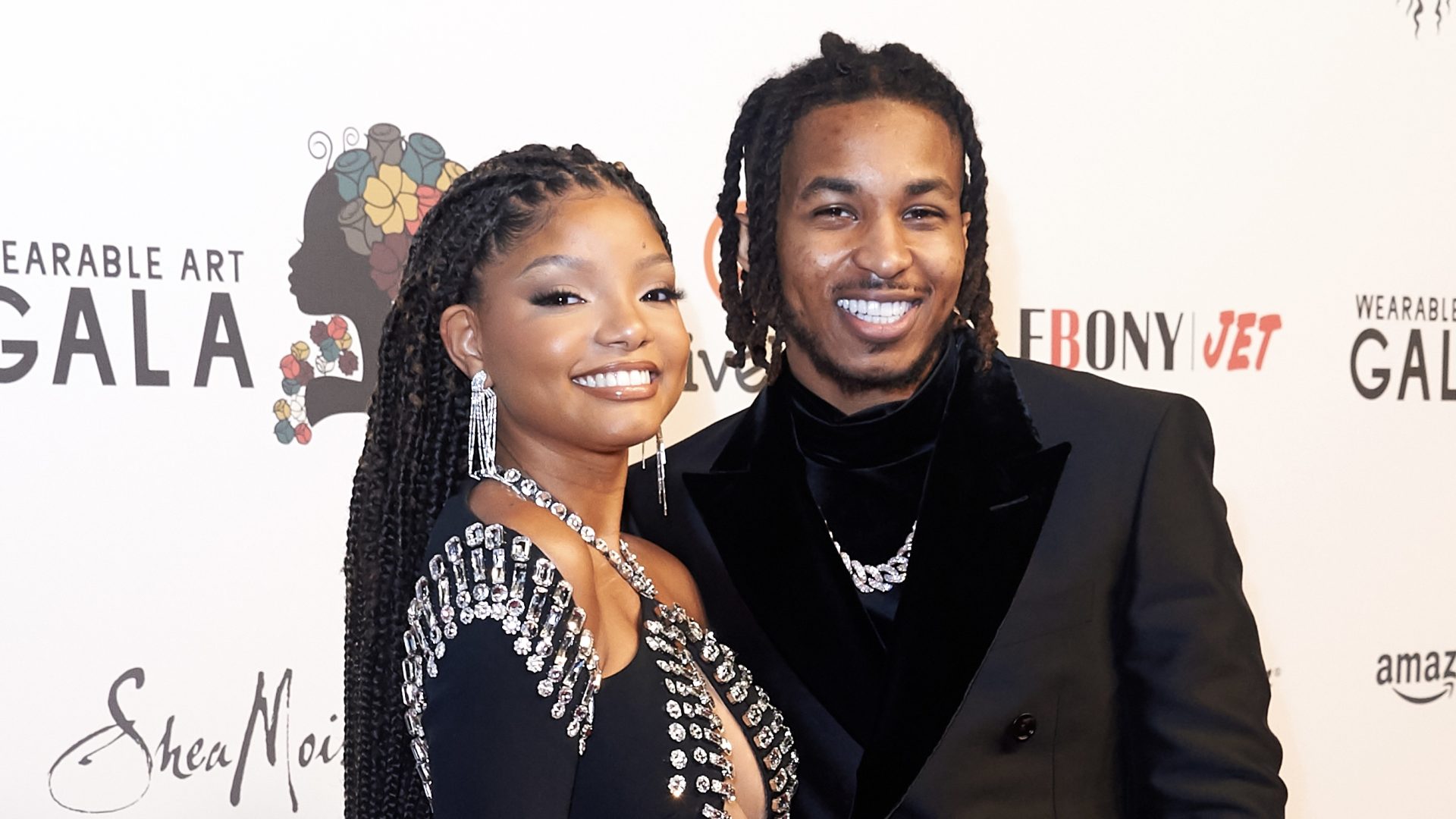 Awww Halle Bailey Shares Photos From Her 24th Birthday Celebration With DDG Son Halo scaled
