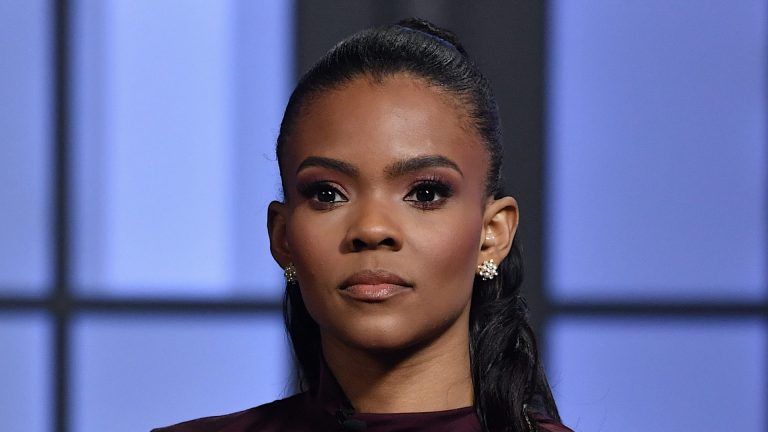 NASHVILLE, TENNESSEE - NOVEMBER 01: Candace Owens is seen on set of "Candace" on November 01, 2021 in Nashville, Tennessee. The show will air on Tuesday, November 2nd.
