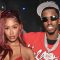 ATLANTA, GEORGIA - SEPTEMBER 24: (EDITORS NOTE: A special effects camera filter was used for this image.) Raven Tracy and King Combs attend Revolt World Grand Finale Party With King Combs & Bad Boy Family at King of Diamonds Atlanta on September 24, 2023 in Atlanta, Georgia.