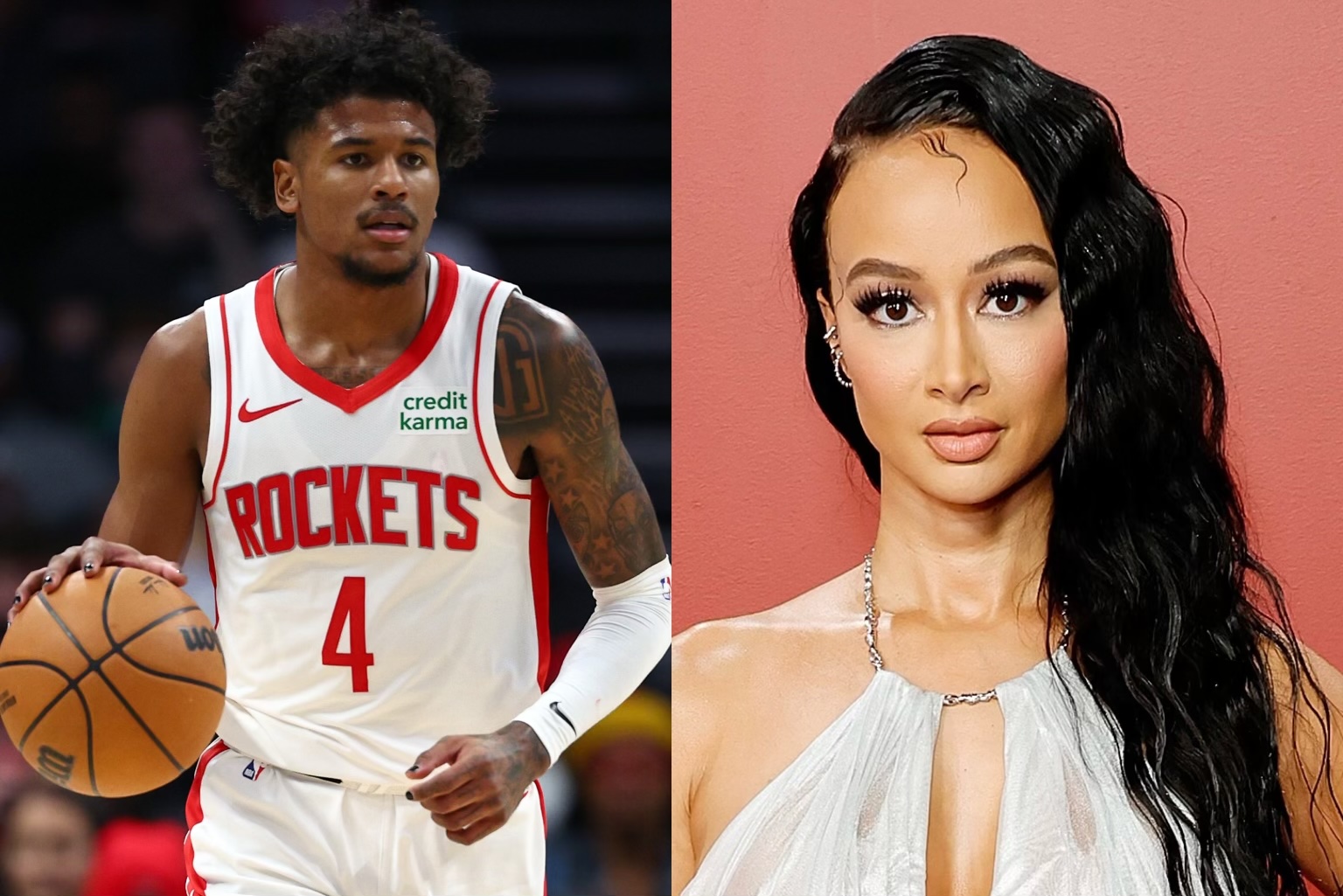 Oop! Draya Trends Online After Kyle Kuzma Seemingly Confirms She Is Expecting A Child With Jalen Green thumbnail